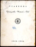 Youngsville Woman's Club Yearbook 1955-1956