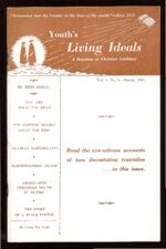 Youth's Living Ideals Volume 5 Number 6 March 1965