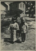 Three Children Barefoot photograph