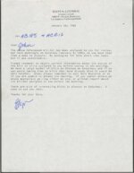 <span itemprop="name">Levinson, Ellyn S. letter to Montgomery, John Warwick</span>