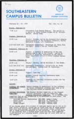 Southeastern Campus Bulletin Volume 3 Number 22 1976