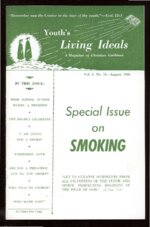 Youth's Living Ideals Volume 6 Number 11 August 1966
