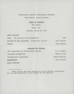 <span itemprop="name">SEBTS Chapel - Student Service March 18, 1969</span>