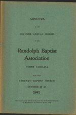 <span itemprop="name">Randolph Baptist Association Meeting Minutes 1941</span>