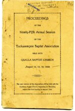 Tuckaseigee Baptist Association Annual Report 1924