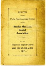 <span itemprop="name">Brushy Mountain Baptist Association Annual Report 1917</span>